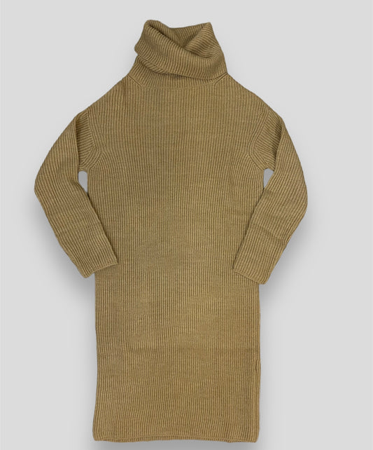 Abito in maglia miele kocca
