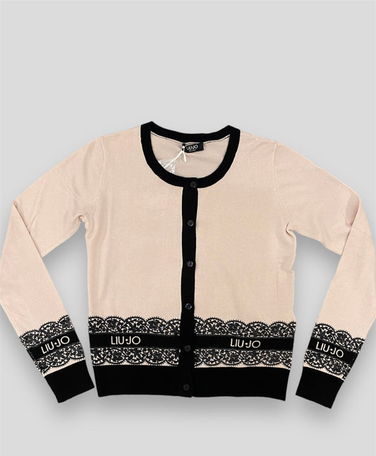 Liu jo cardigan in pizzo - Premium MAGLIE from LIU JO - Just €129! Shop now at Amaltea