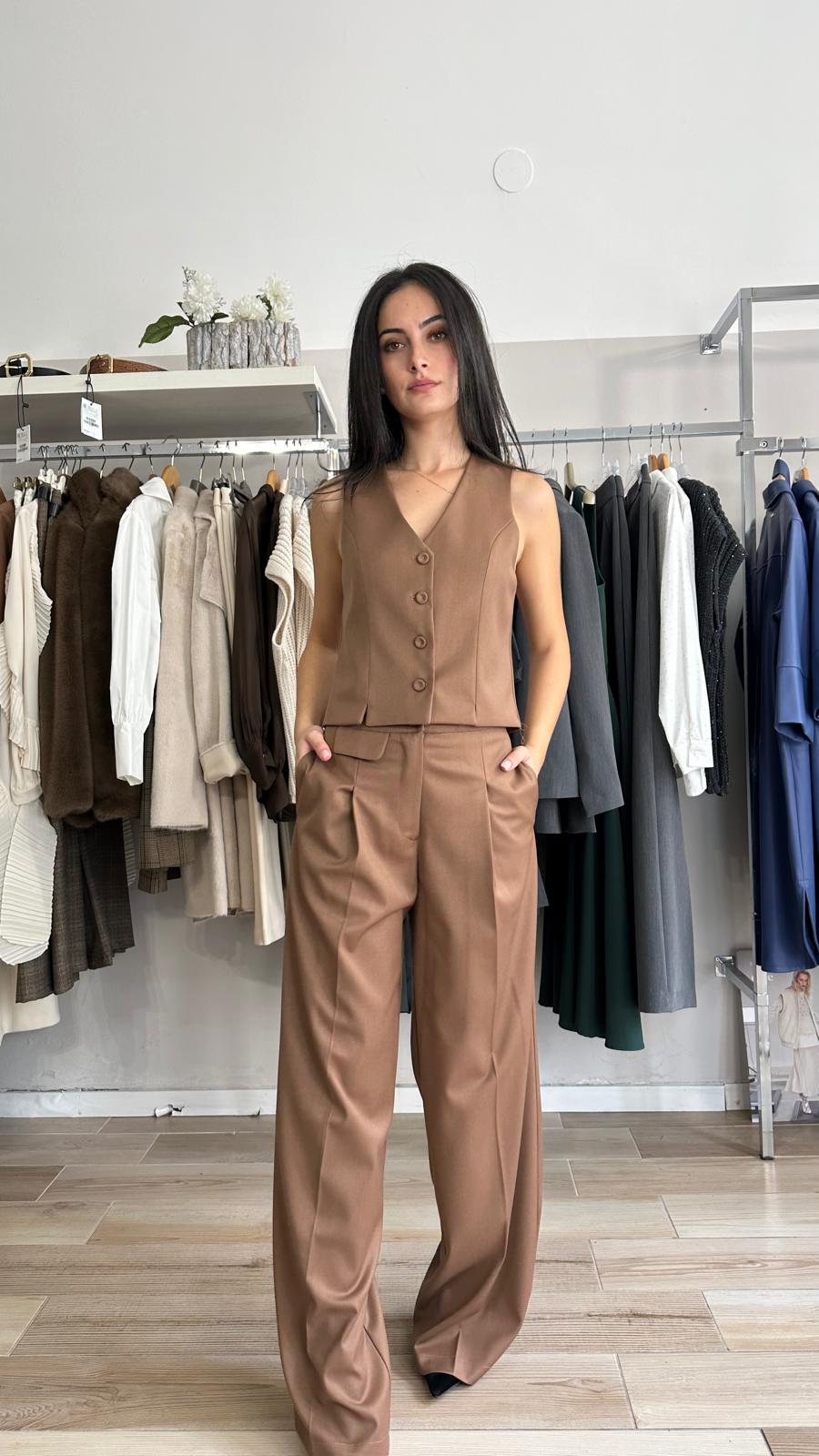 Gilet corto Susy mix Elite frontale