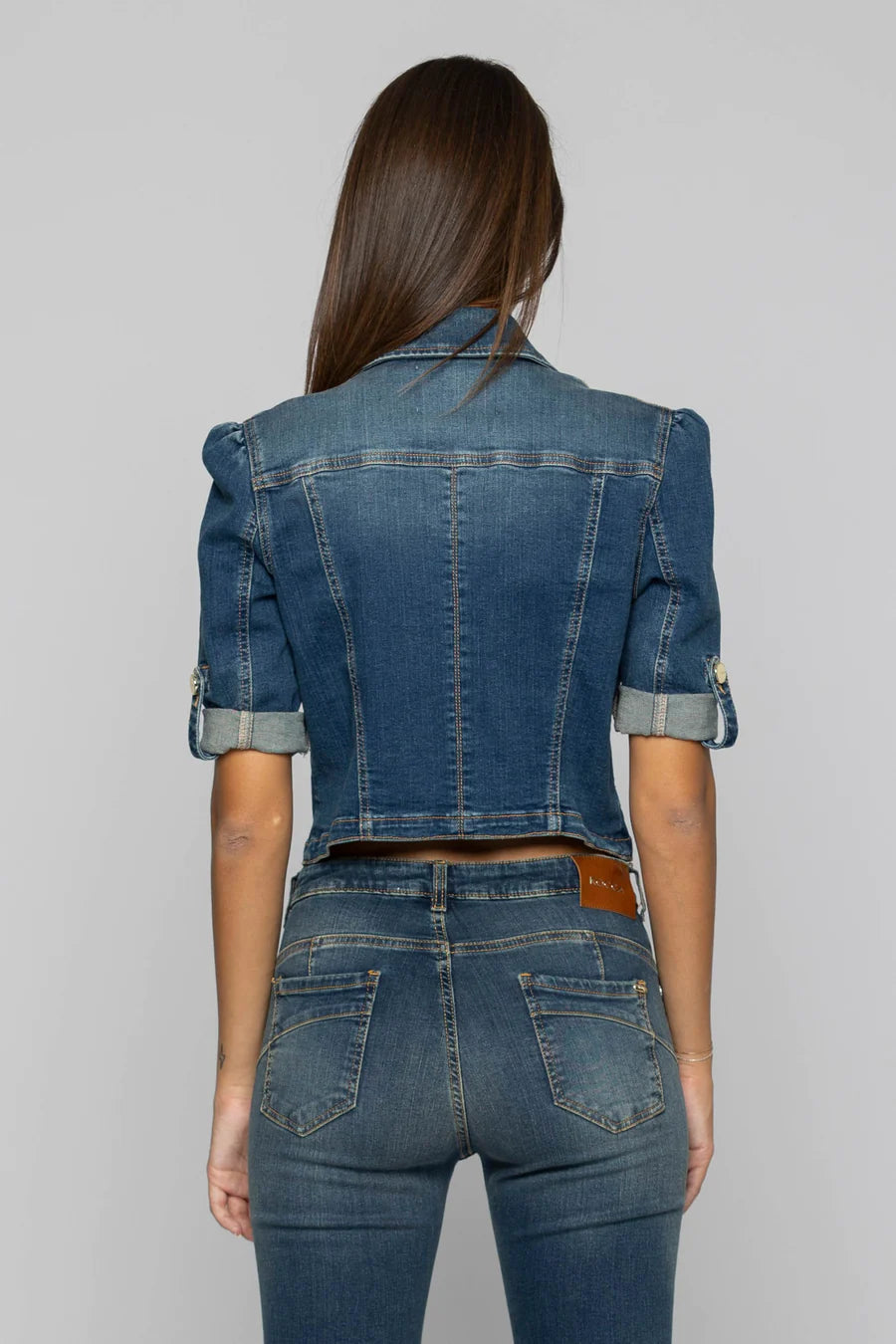 Giubbotto a jeans Kocca retro
