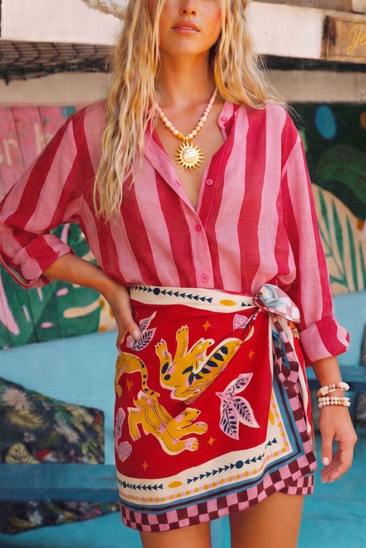 Have_one_camicia_in_mussola_righe_fucsia_dettaglio