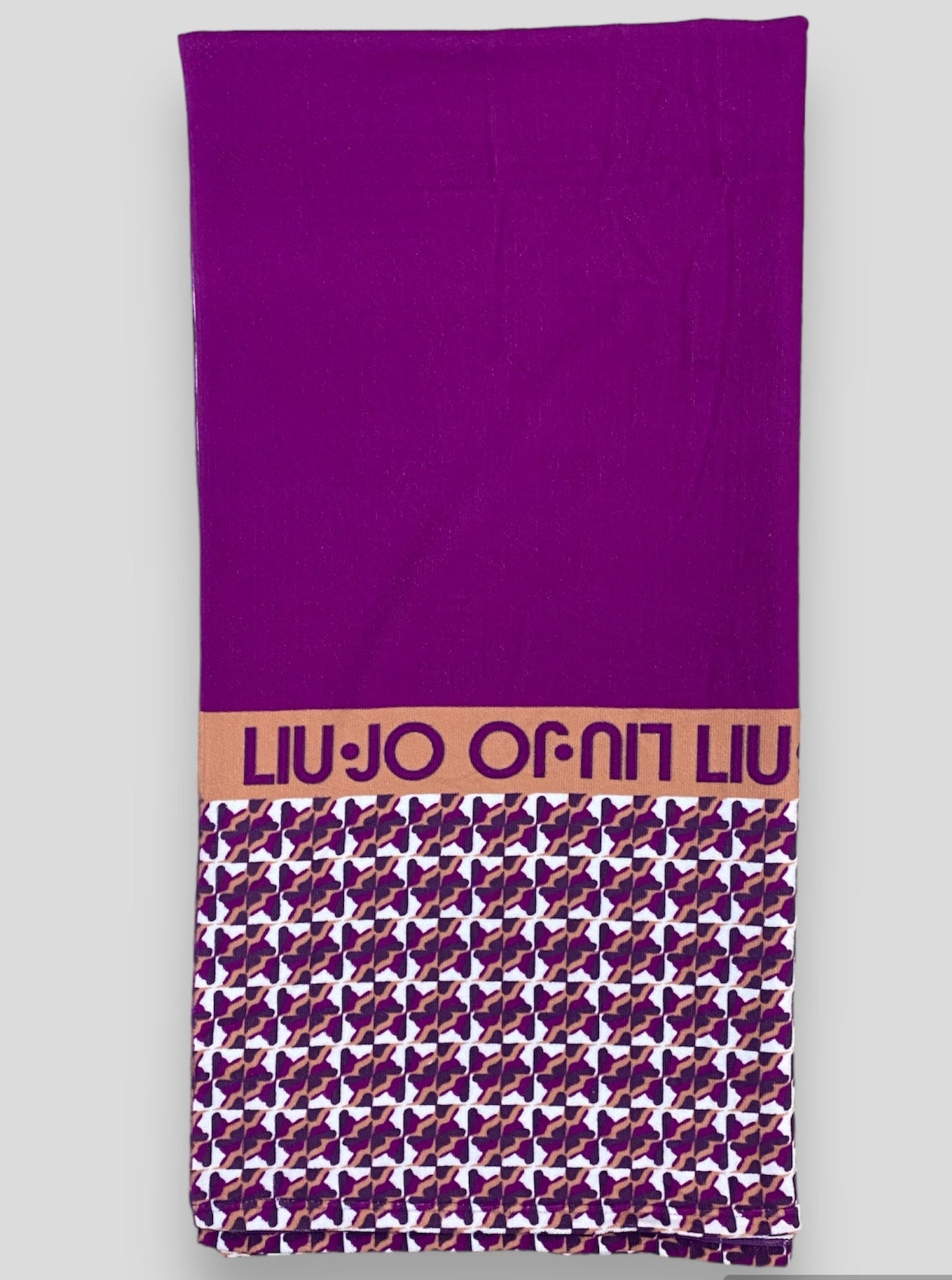 Telo mare Liu Jo geometrico dettaglio