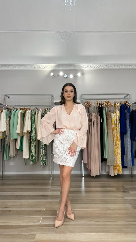 Blusa Kocca rosa frontale