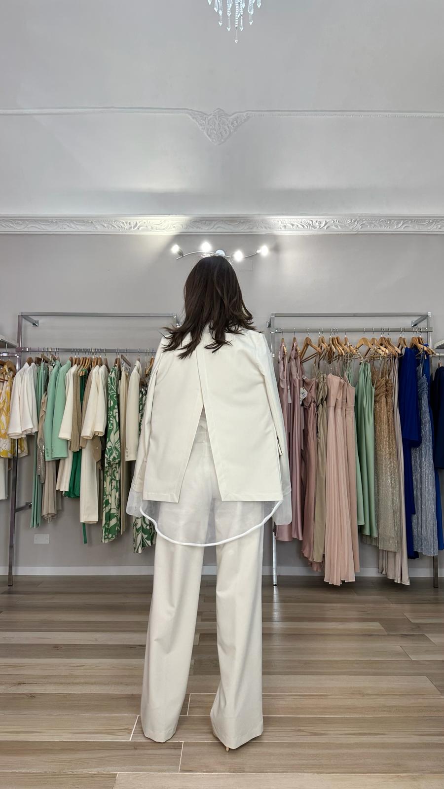 Susy mix giacca beige retro