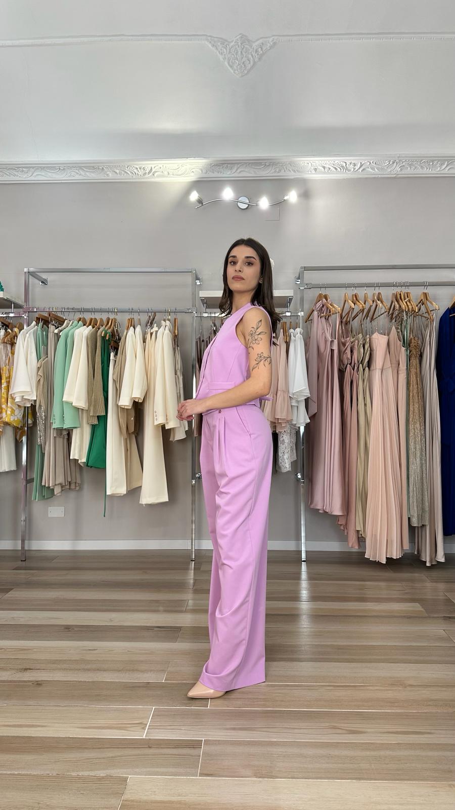 Souvenir pantalone palazzo laterale