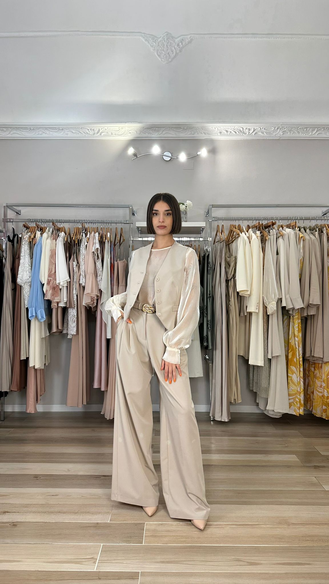 Gilet  Souvenir beige