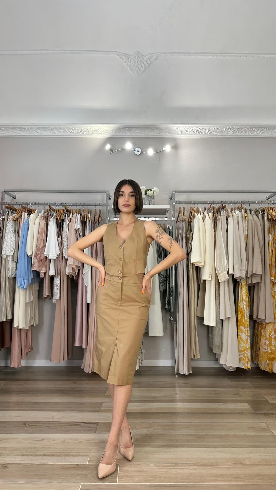 Susy mix abito cut-out