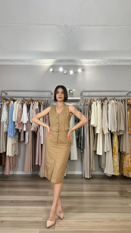 Susy mix abito cut-out