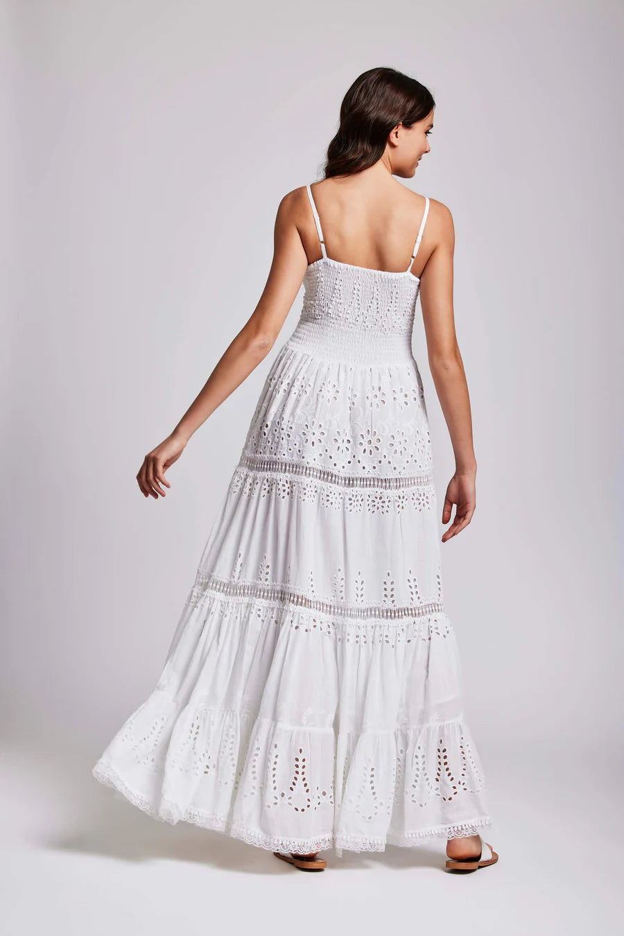 Abito lungo sangallo Iconique retro