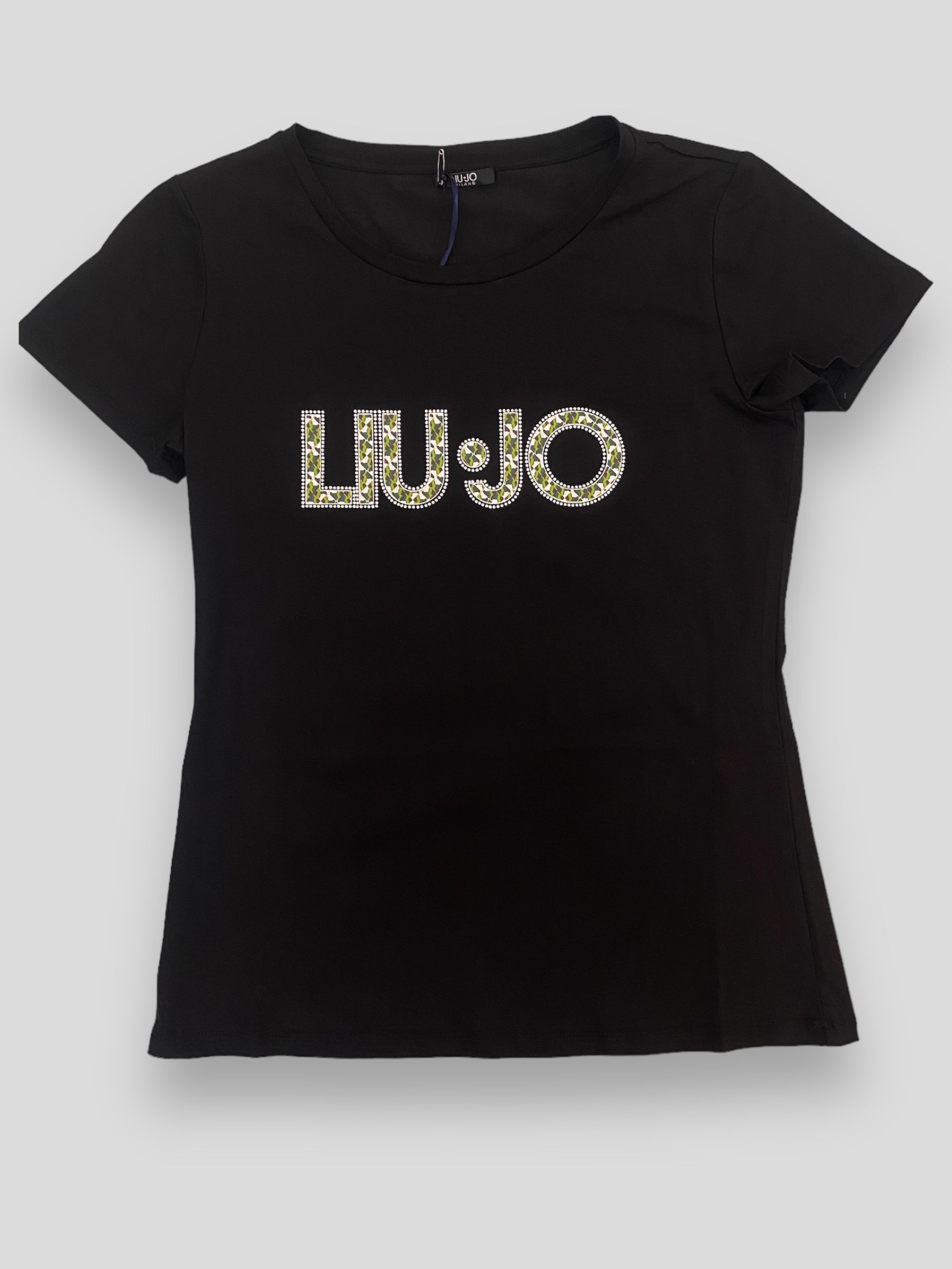 T-shirt liu jo logo geometrico