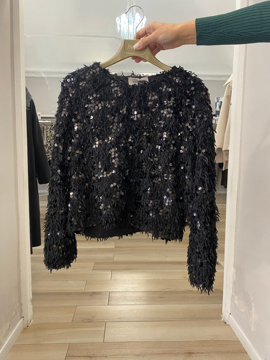Giacca corta paillettes Maryley