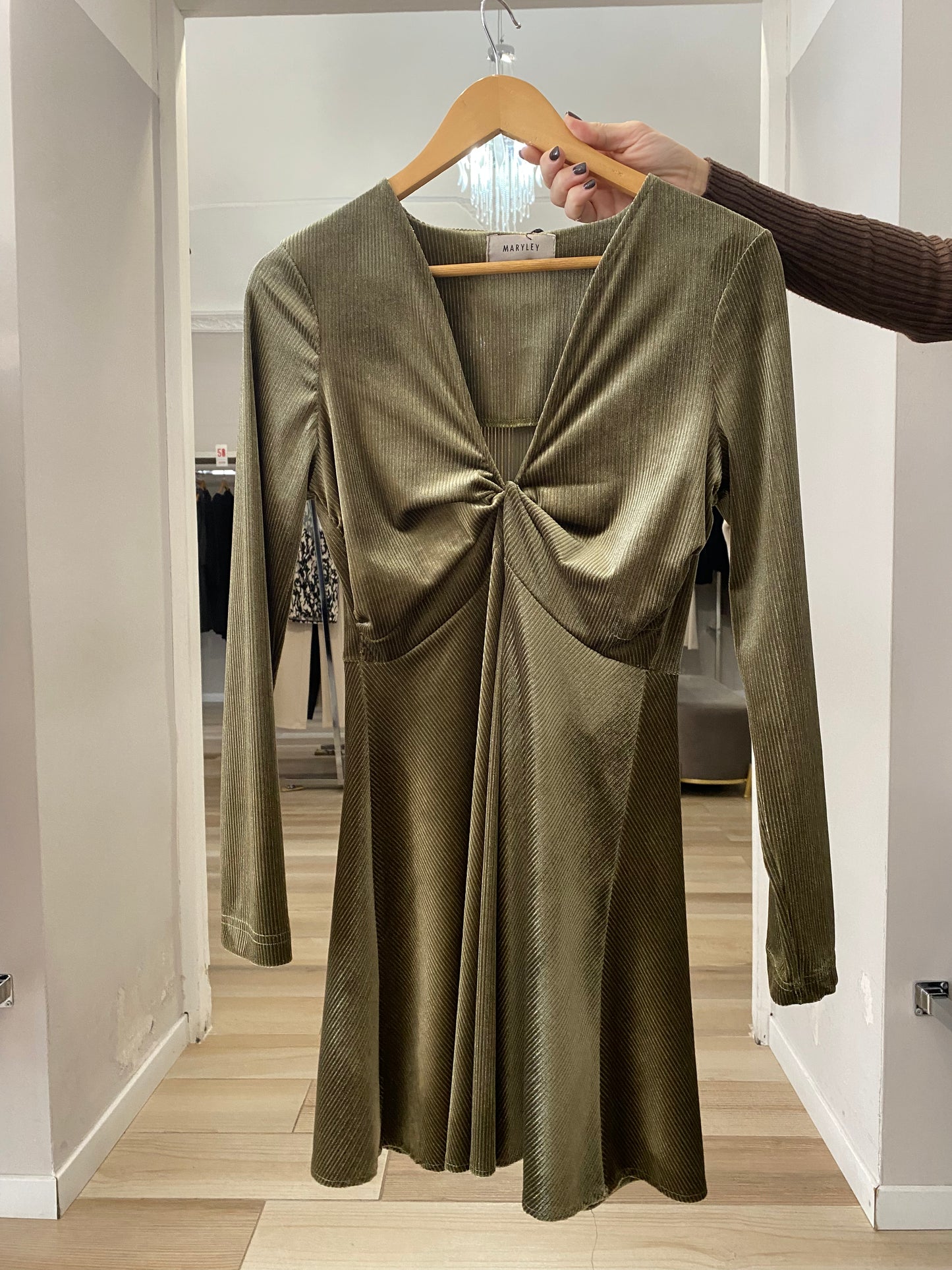 Abito in velluto Maryley