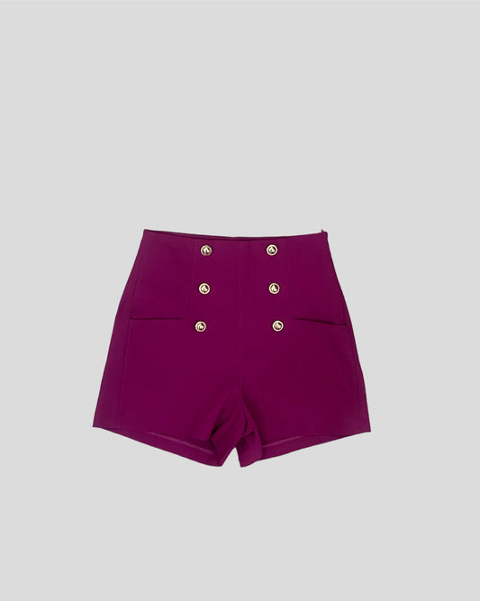 Morgan de toi pantaloncino magenta - Premium PANTALONCINO from MORGAN DE TOI - Just €50! Shop now at Amaltea