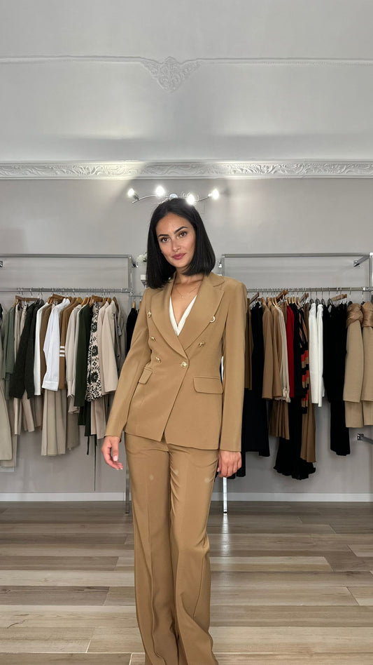 Maryley giacca doppiopetto cammello - Premium GIACCHE from MARYLEY - Just €126! Shop now at Amaltea