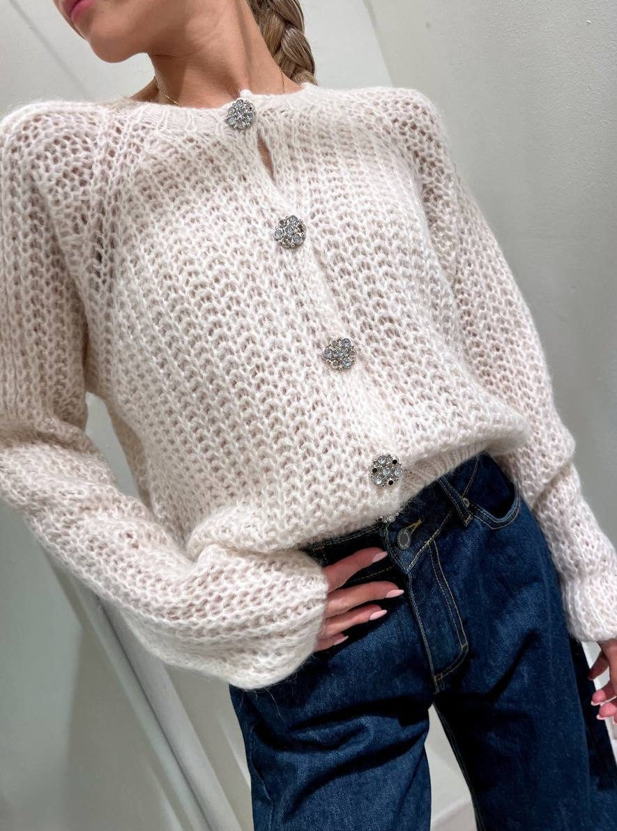 Susy mix cardigan panna - Premium GIACCHE from SUSY MIX ELITE - Just €90! Shop now at Amaltea