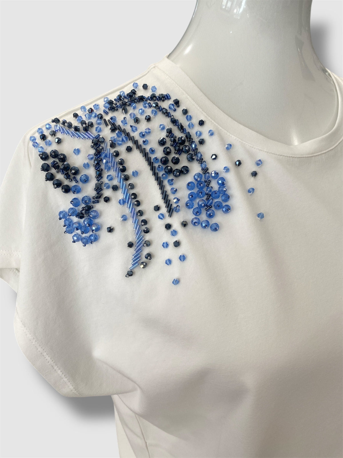 Kocca t-shirt bianca dettaglio