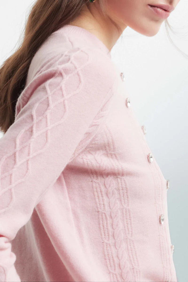 Kocca maglia con pietre gioiello