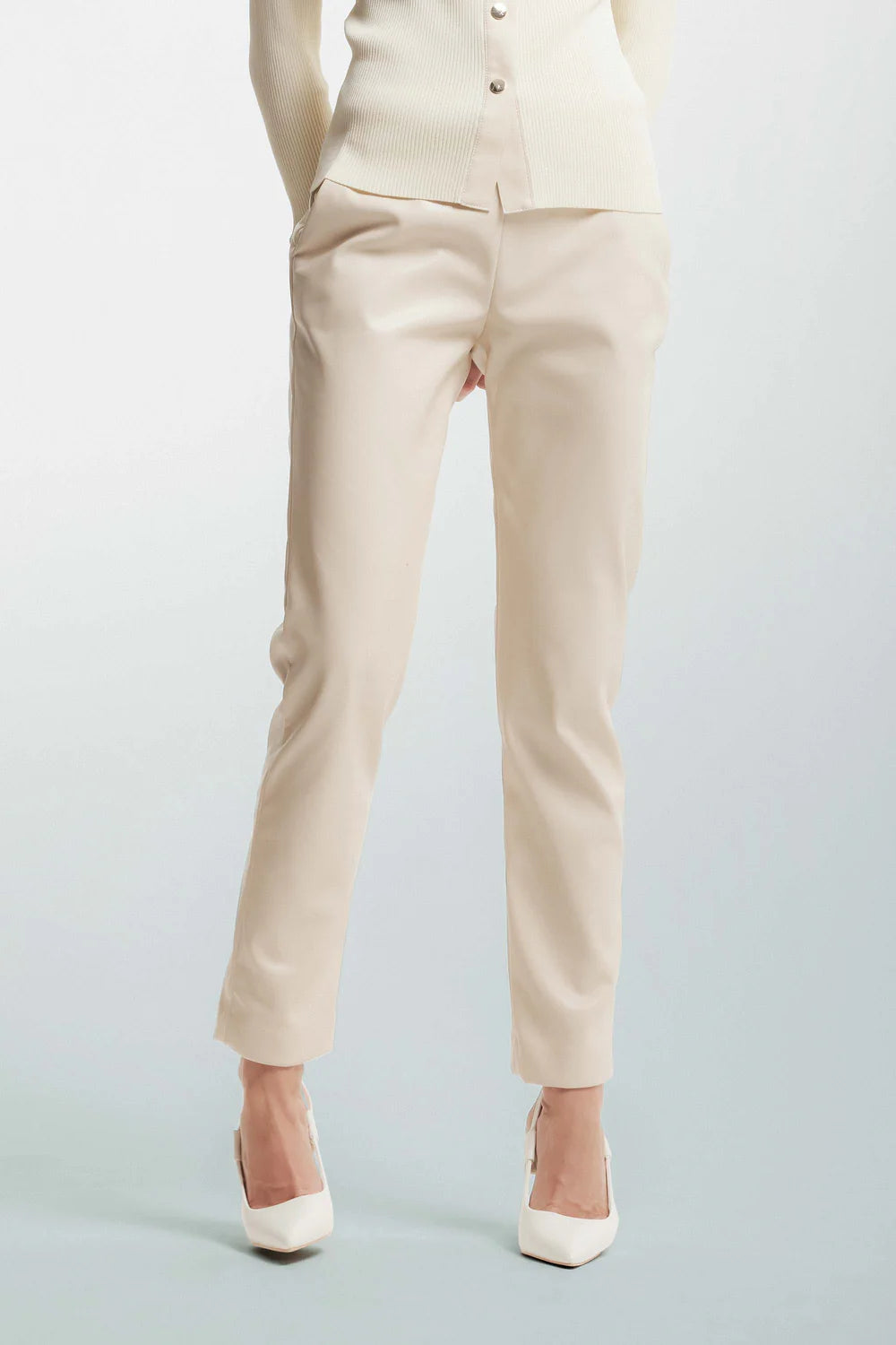Kocca pantalone in ecopelle