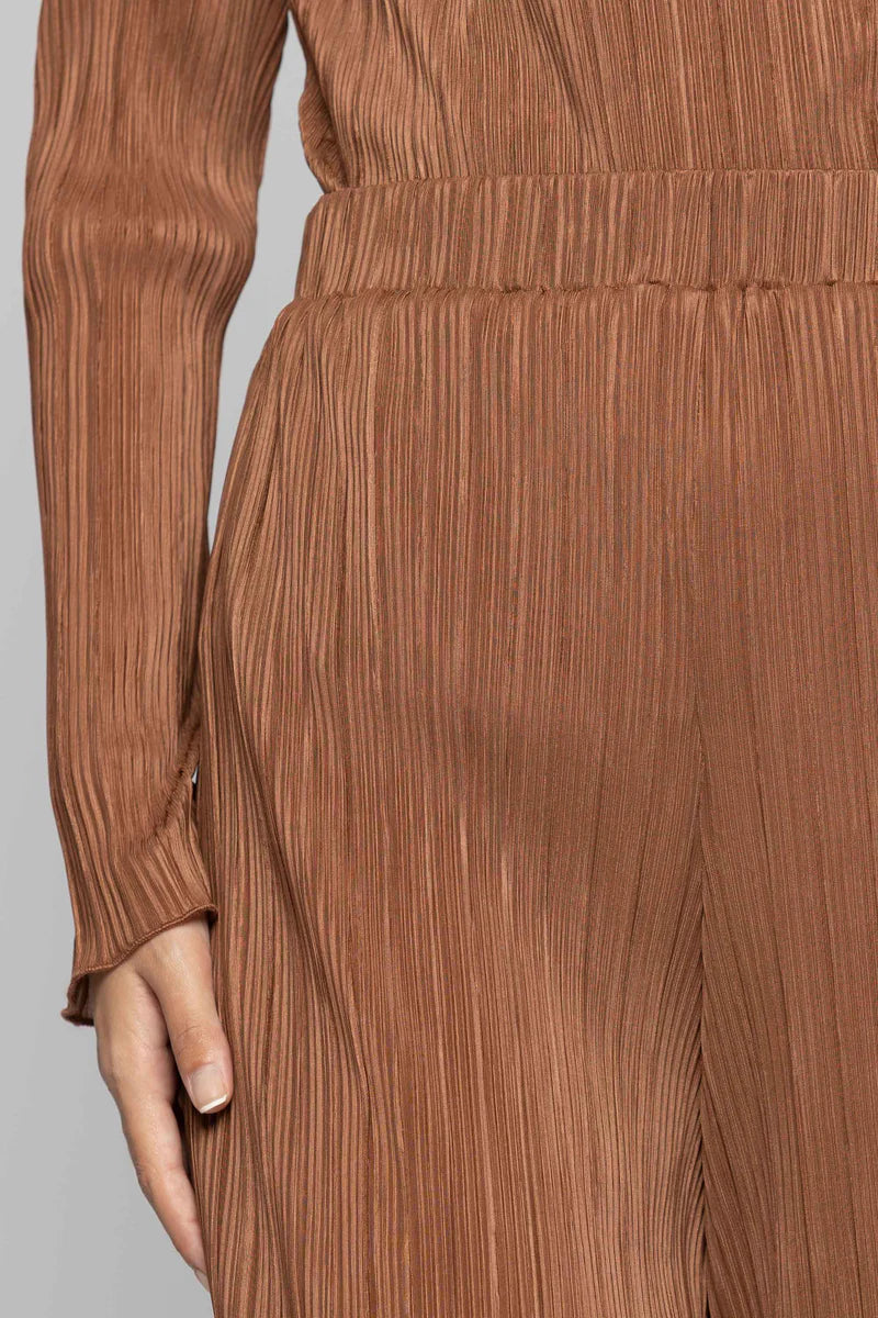 Kocca pantalone plissettato dettaglio