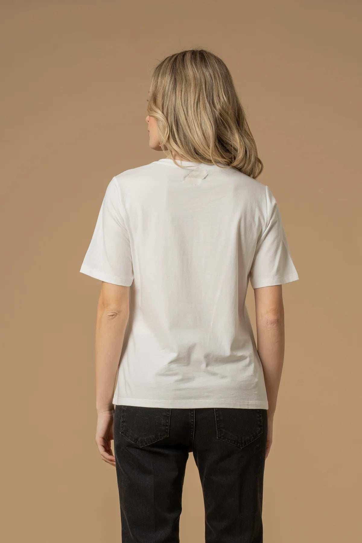 Koccat-shirtbiancaconscrittaretro