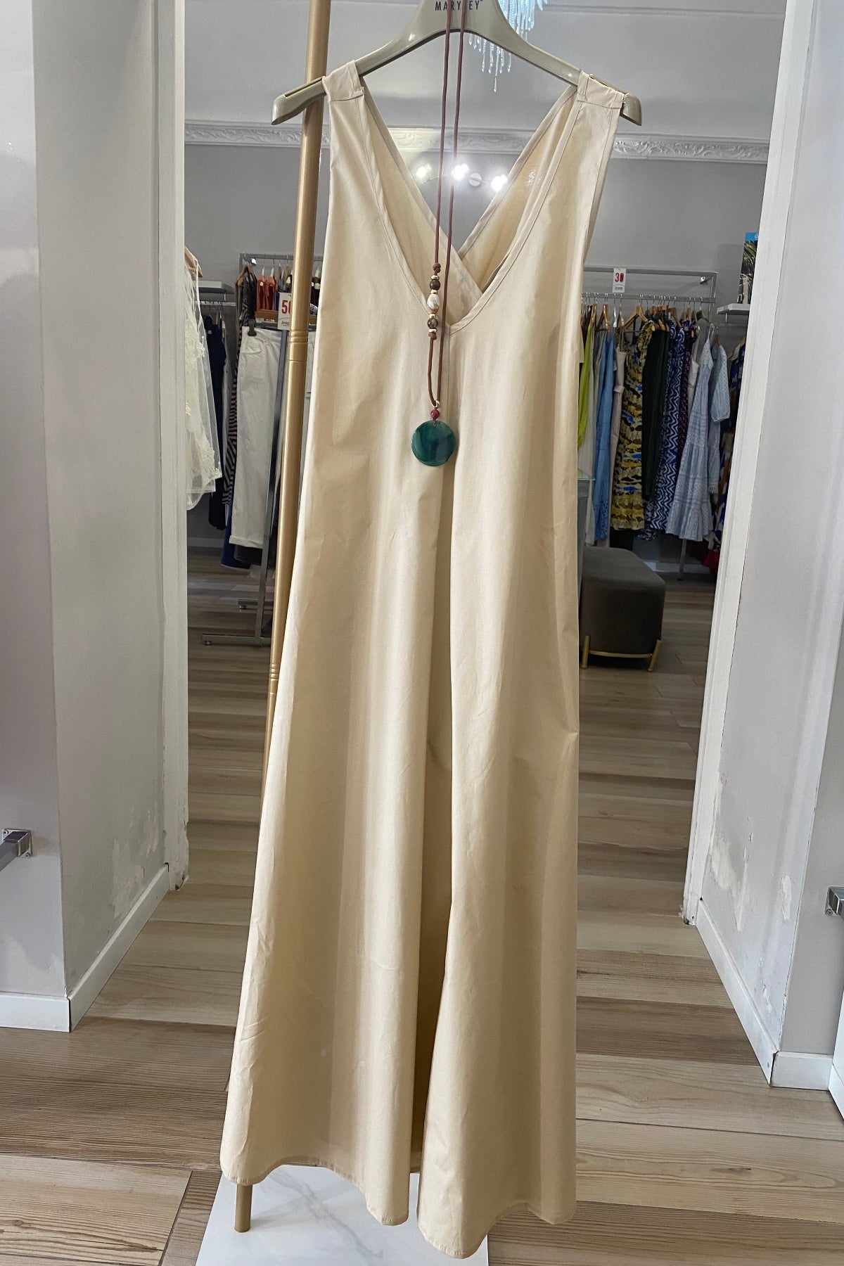 Maryley abito lungo in cotone