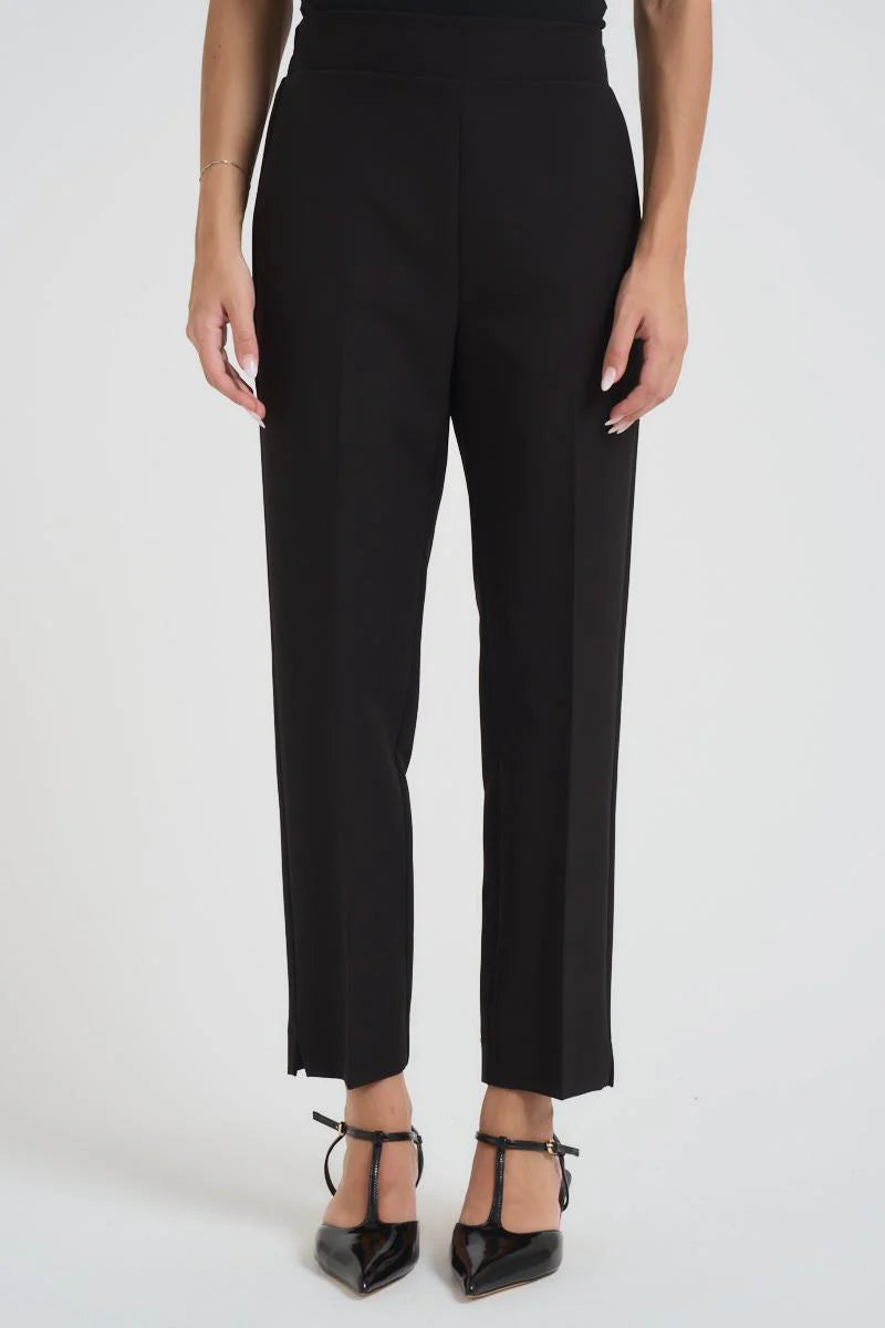 Maryley_pantalone_dritto_nero_frontale