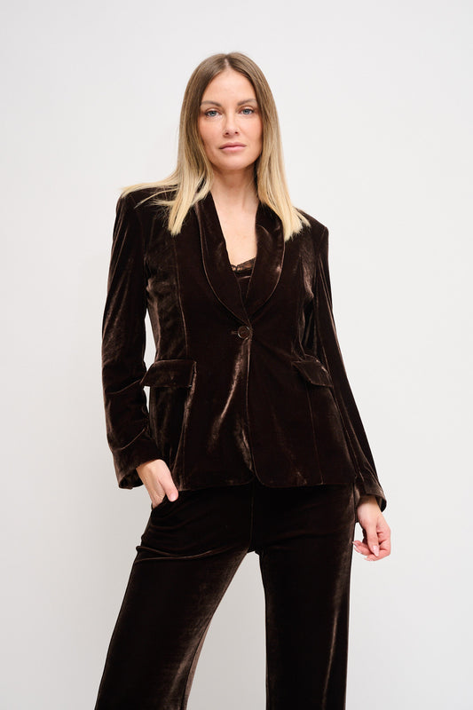 Maryleygiaccainvellutomarronefrontale