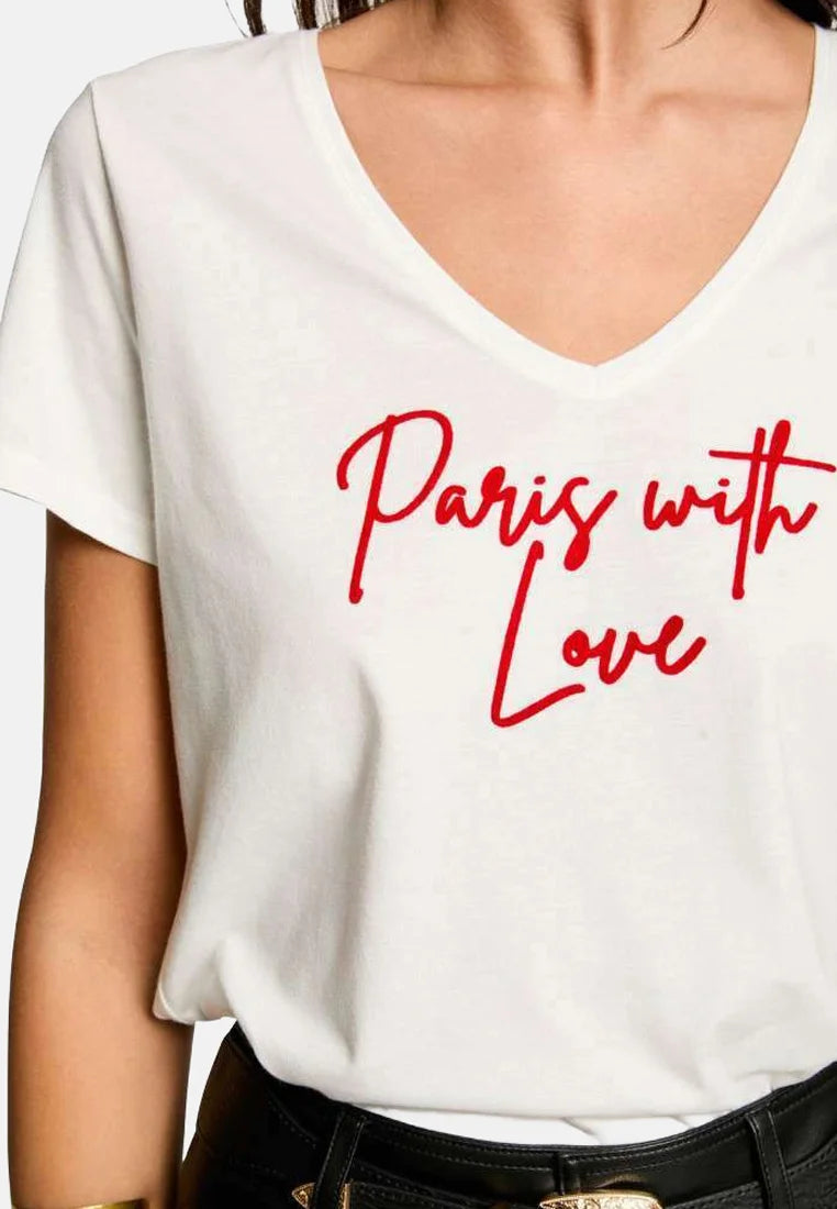 Morgan_t-shirt_a_V_bianca_dettaglio