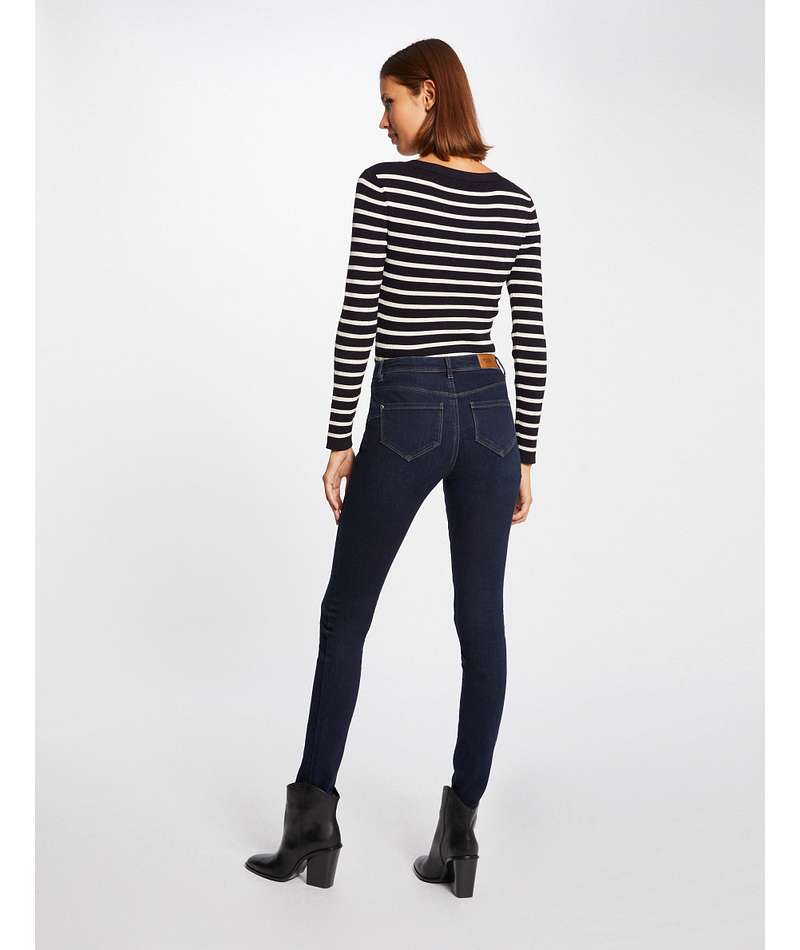 Morgan de toi cardigan a righe retro