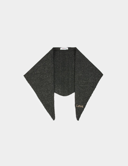 Morgansciarpaconfilimetallizzatifrontale