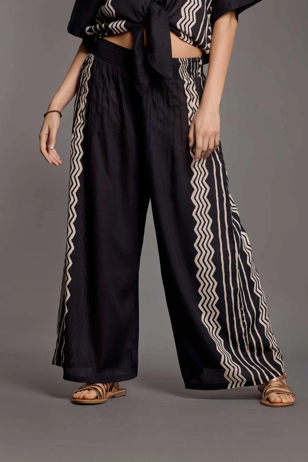 PantalonepalazzoIconique frontale