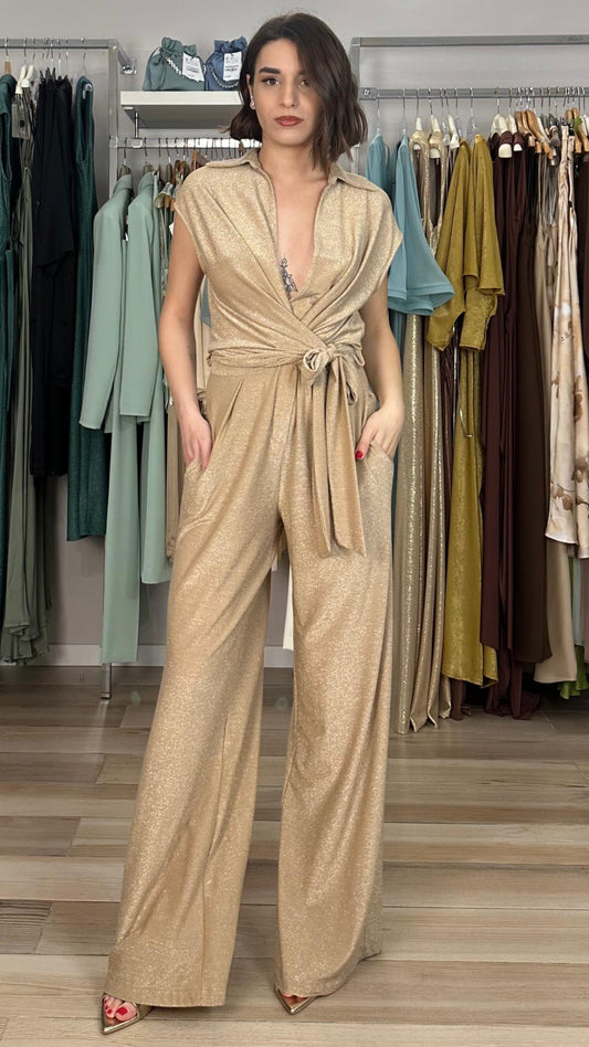 Souvenir tuta in lurex dettaglio