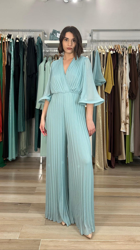 Souvenir tuta plissettata frontale