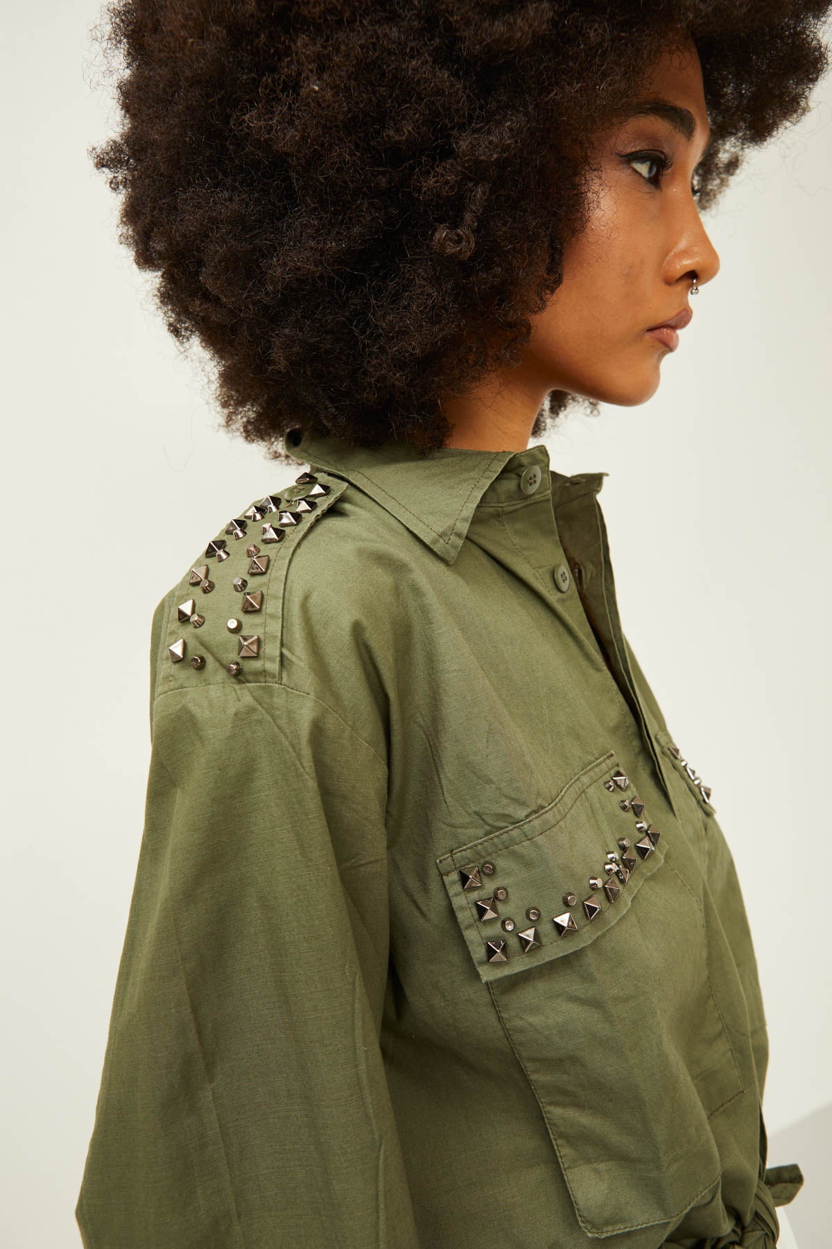 Souvenir camicia con borchie