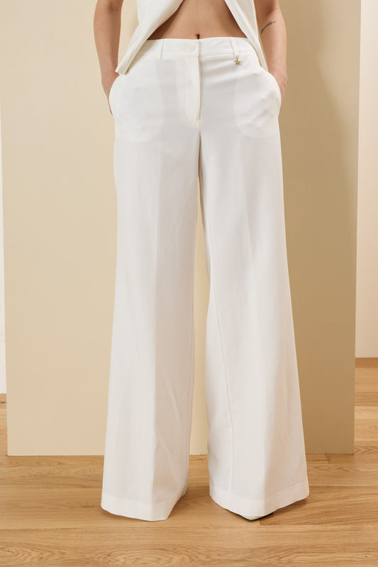 Souvenirpantalonepalazzobiancofrontale