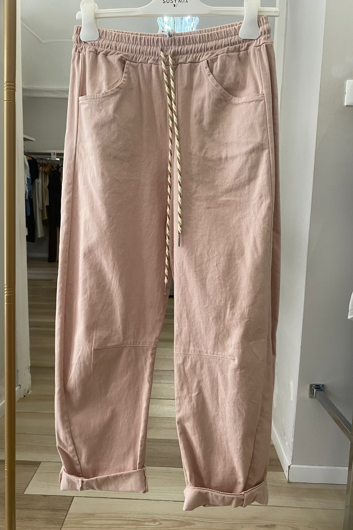 Susy mix pantalone con coulisse