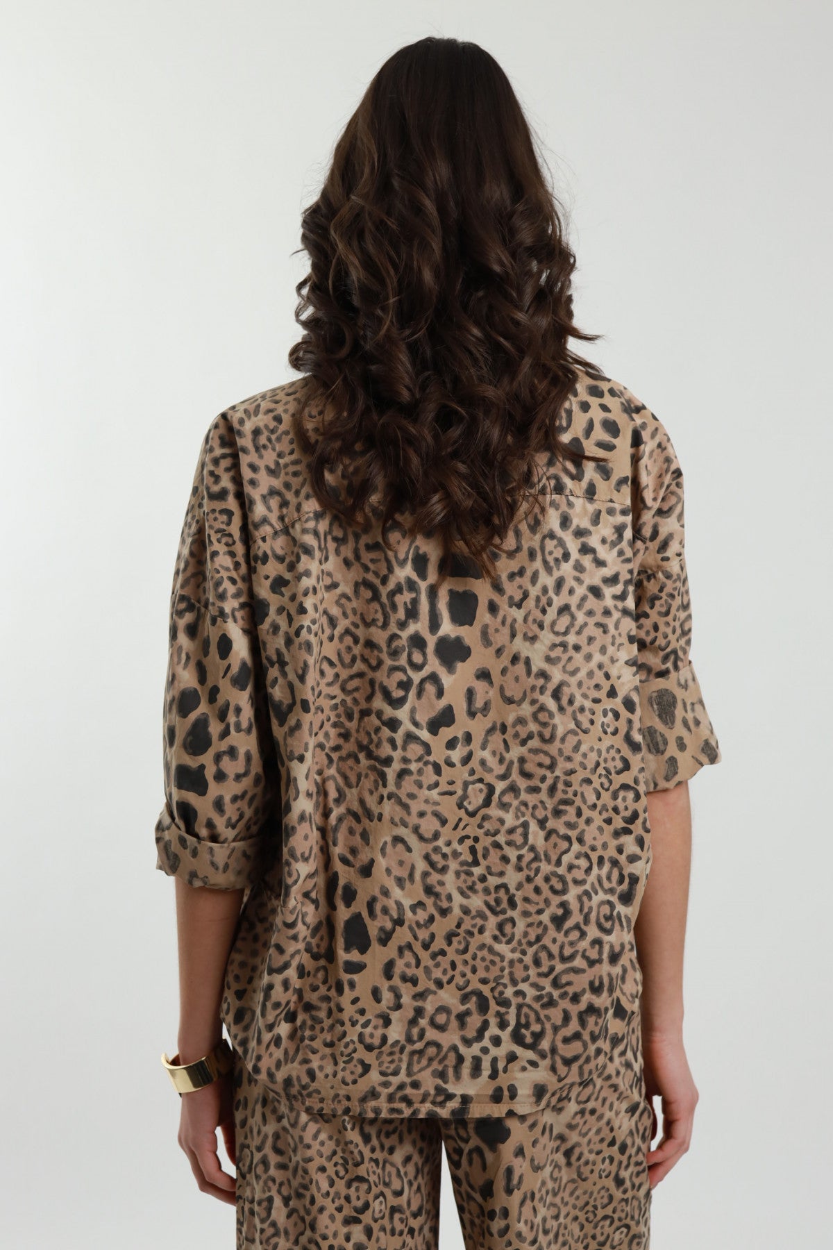 Susy mix camicia maculata retro