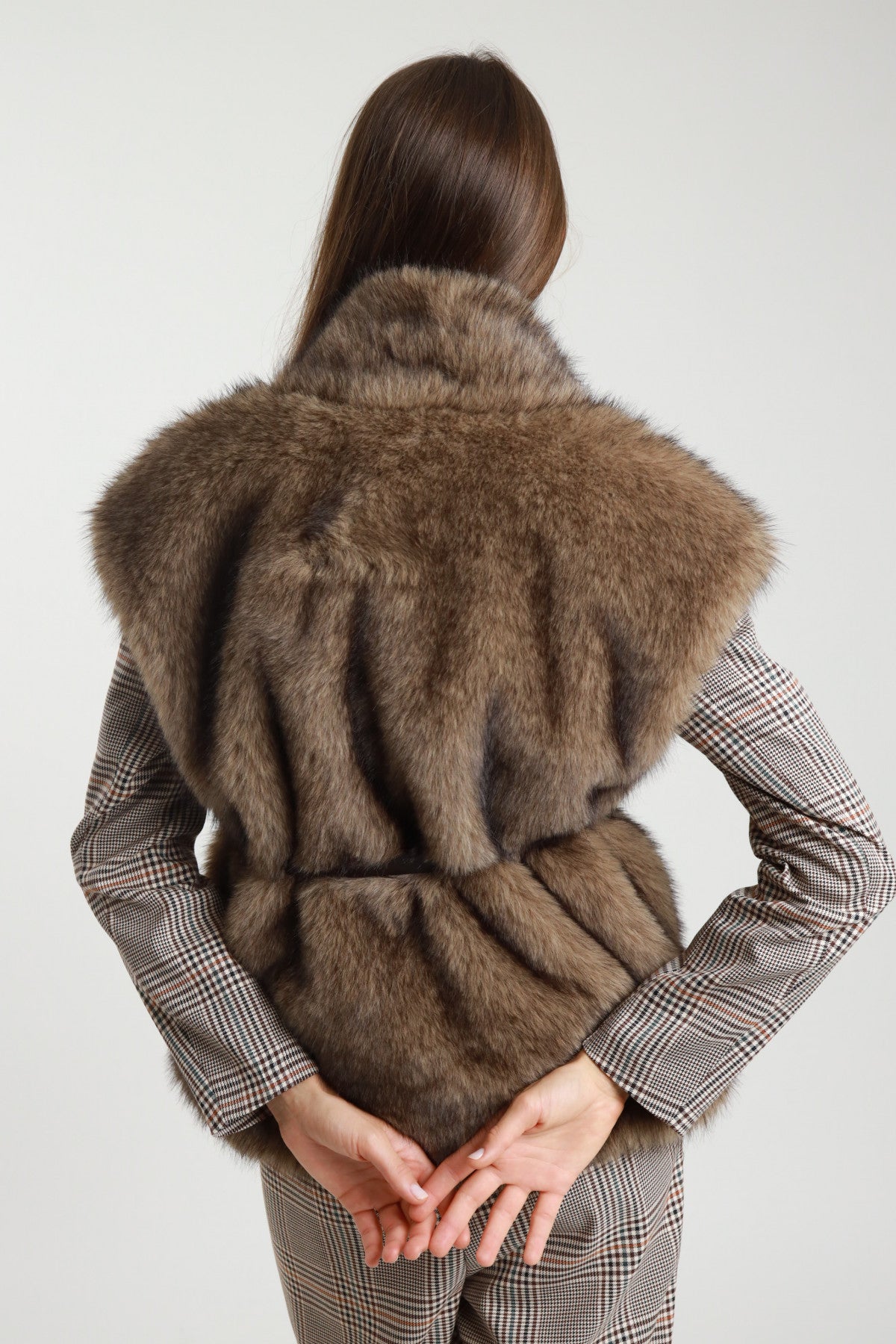 Susymixgiletinecopellicciaretro