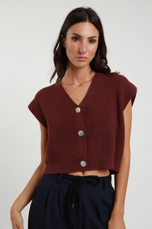 Susymixgiletinmagliabordeaux