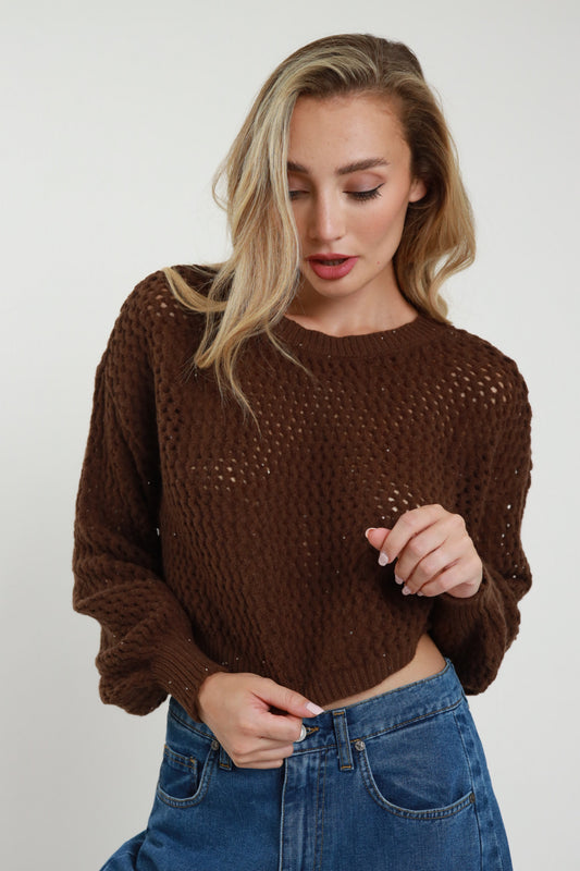 Susymixmaglionetraforatomarrone