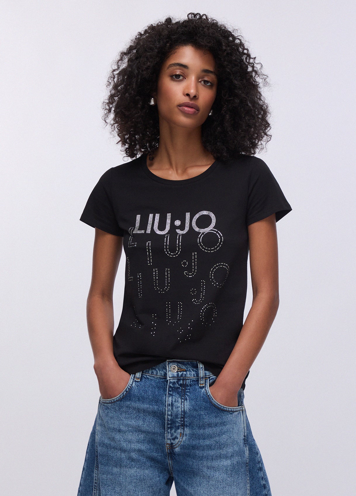 T-shirtLiuJologostrassnerofrontale