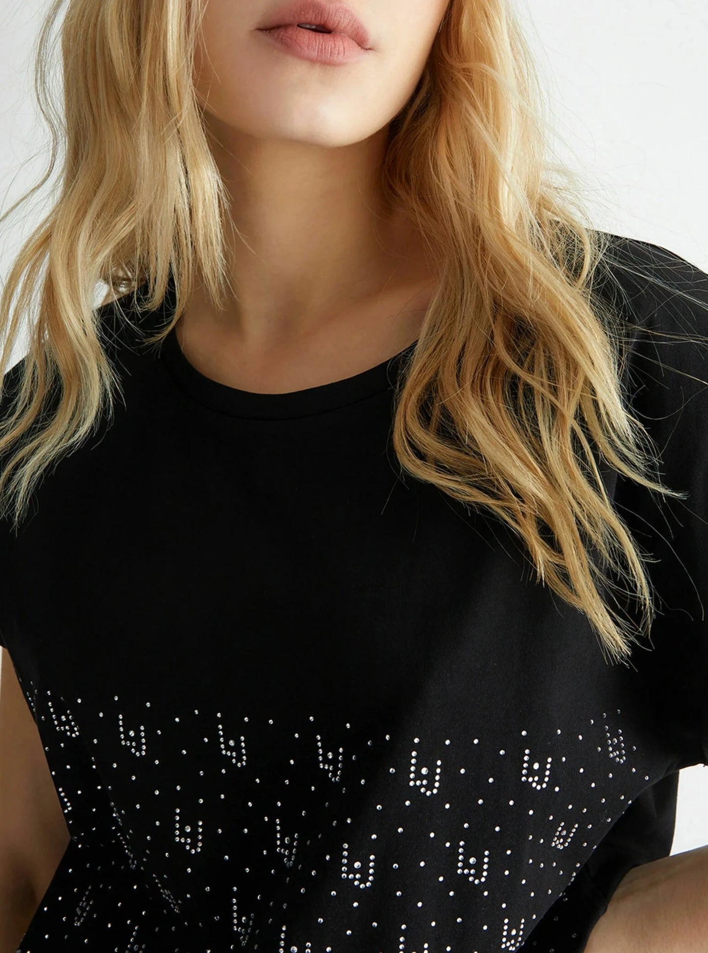 T-shirt Liu Jo strass