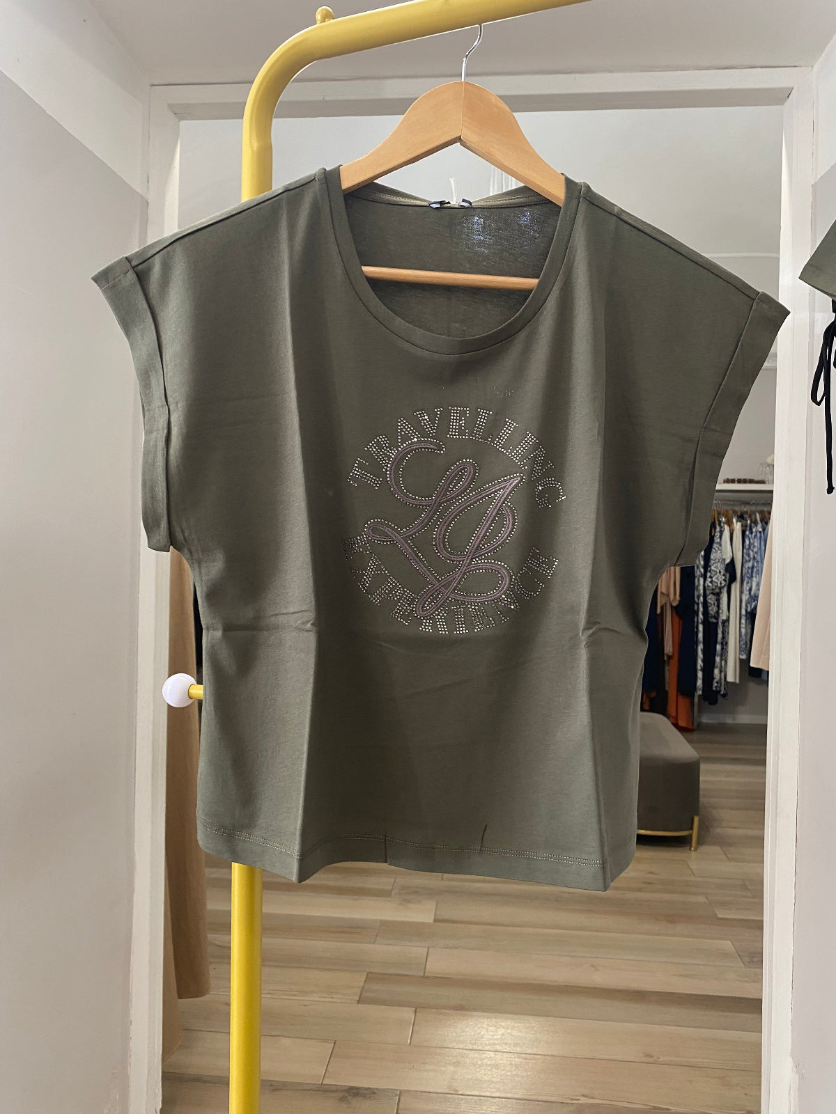 T-shirt Liu Jo travel verde