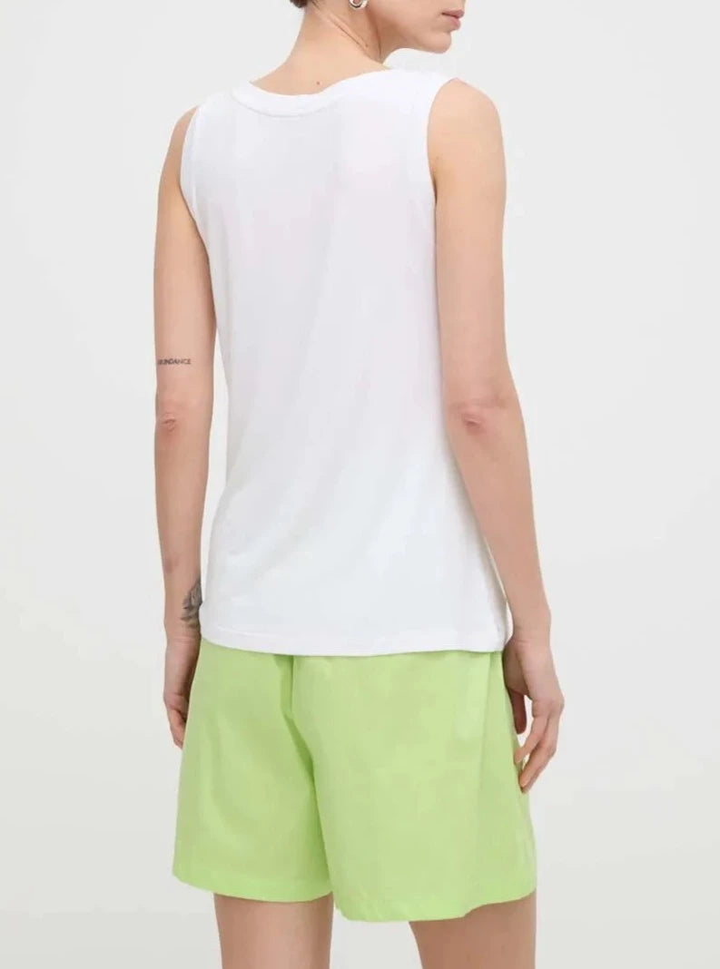 Top Liu Jo bianco retro