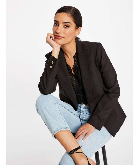 Morgan de toi blazer nero - Premium BLAZER from MORGAN DE TOI - Just €85! Shop now at Amaltea