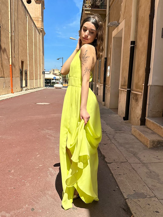 Kocca abito lungo giallo - Premium ABITI from KOCCA - Just €100! Shop now at Amaltea