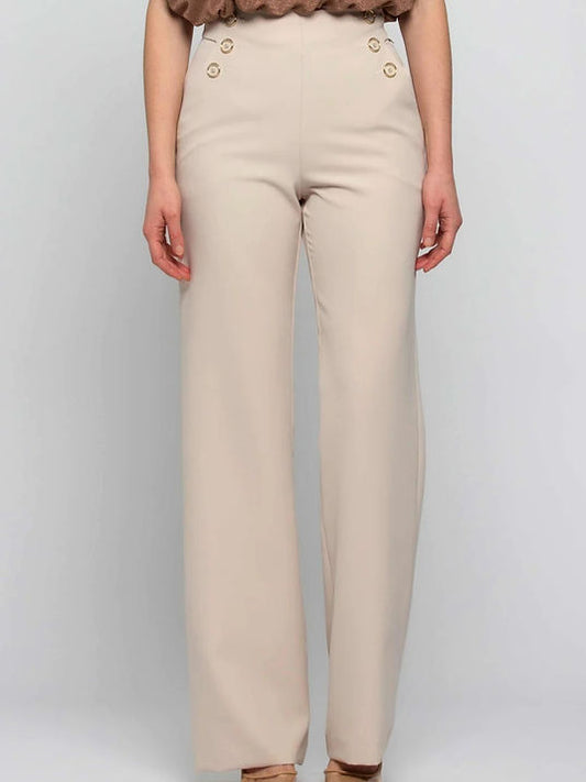 Kocca pantalone a palazzo sabbia - Premium PANTALONI from KOCCA - Just €50! Shop now at Amaltea