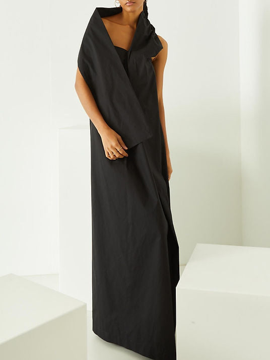 Souvenir abito lungo nero - Premium ABITI from SOUVENIR - Just €52.50! Shop now at Amaltea