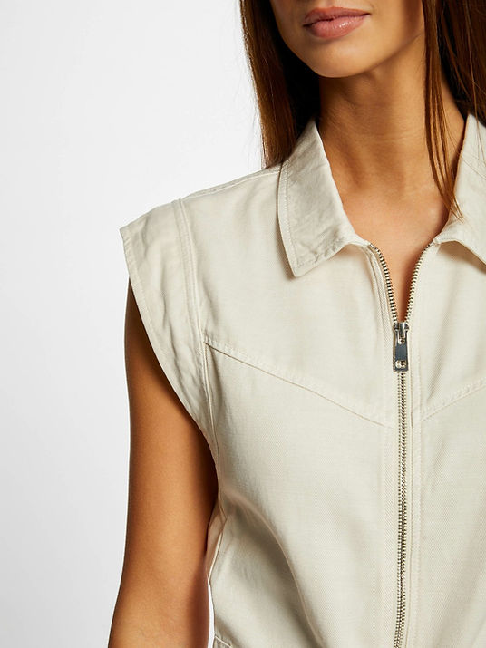 Morgan de toi tutina beige - Premium TUTA from MORGAN DE TOI - Just €41! Shop now at Amaltea