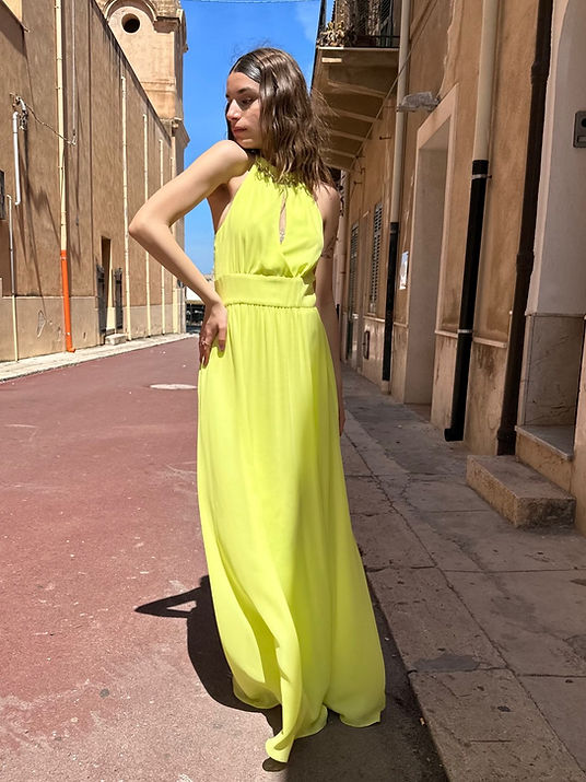 Kocca abito lungo giallo - Premium ABITI from KOCCA - Just €100! Shop now at Amaltea